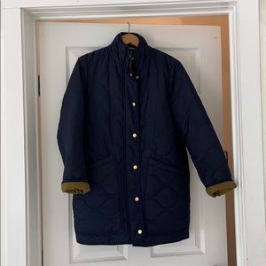 J. Crew Quilted Cocoon Puffer with PrimaLoft